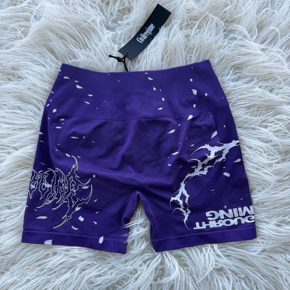 Civil Regime Blowout Kelly Seamless Shorts Bright Purple
Size Small - Picture 5 of 9